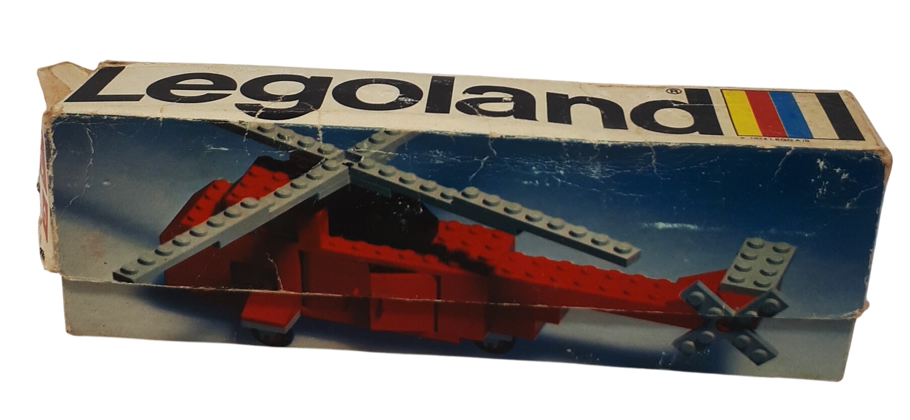 Lego Legoland 691 Hélicoptère vintage avec boite d'origine État correct -  reconditionné disponible sur Label Emmaüs